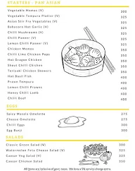 Shout Bar & Cafe menu 8