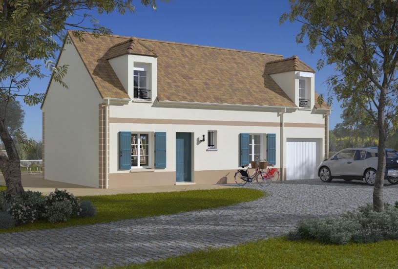  Vente Terrain + Maison - Terrain : 750m² - Maison : 90m² à Château-Landon (77570) 