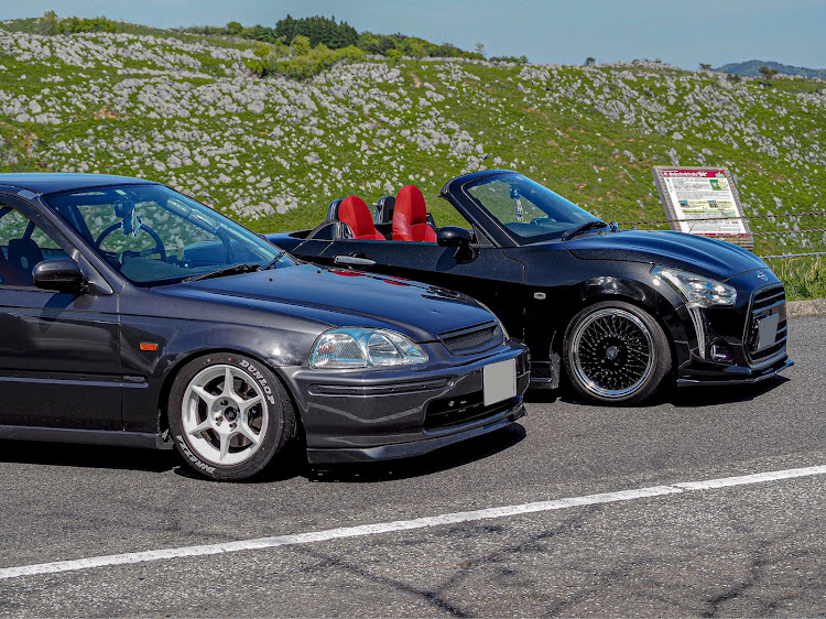 コペンのコペンLA400K・シビック EK4・GWの思い出・1年記念日に関するカスタム事例の投稿画像1枚目
