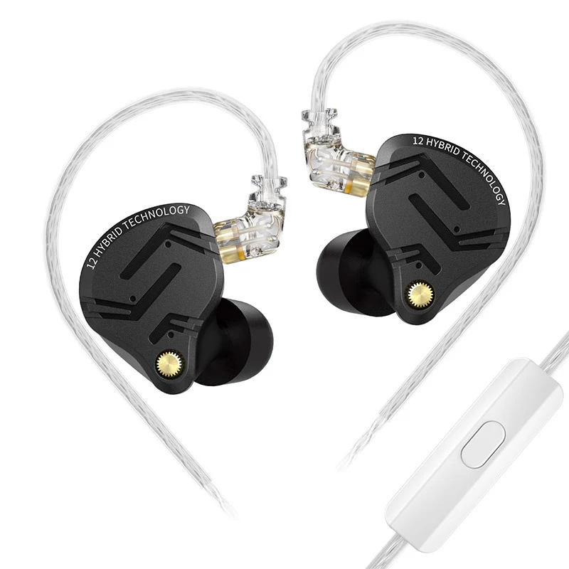 12-Unit Circle Iron Earphone Adjustable Tone Monitor In-ear Changeable Wire Experience personalized audio with adjustabl