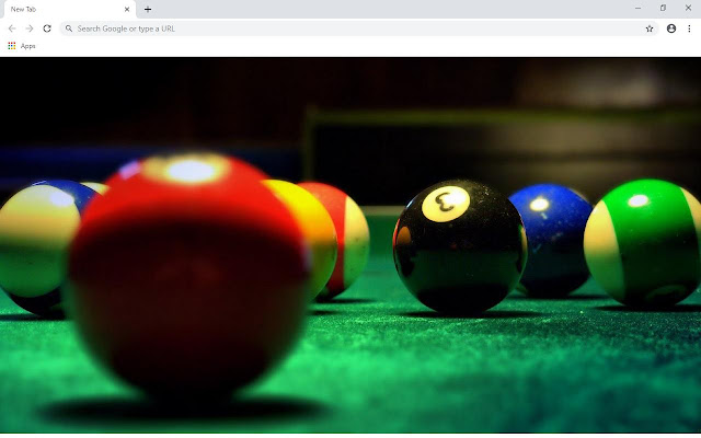 8 Ball Pool Wallpapers and New Tab