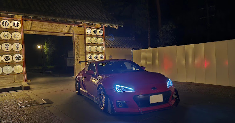 BRZの夜間撮影・瑞巌寺・松島・夜間撮影会に関するカスタム事例の投稿画像1枚目