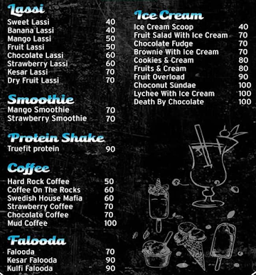 Cafe Hadiqa menu 