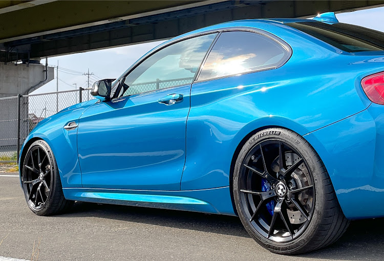 M2 クーペの763m・OEM・レプリカ・スペーサー15ミリ・スペーサー12ミリに関するカスタム事例の投稿画像5枚目