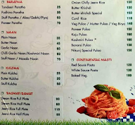 Nikunj Restaurant menu 7