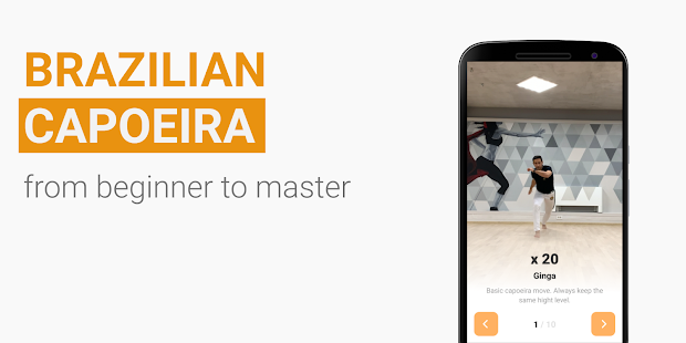 Capoeira Daily: martial art&dance, home workout 1.0.1 APK + Мод (Unlimited money) за Android