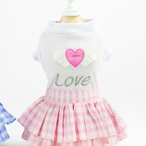 Title 4, Adorable Pet Small Dog Love Skirt perfect for s...
