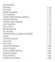 Sangam Sweets menu 3