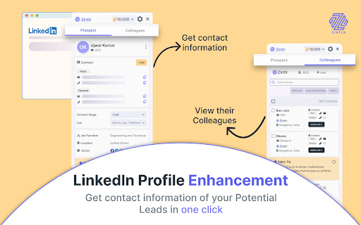 Zintlr: The ultimate B2B prospecting tool.