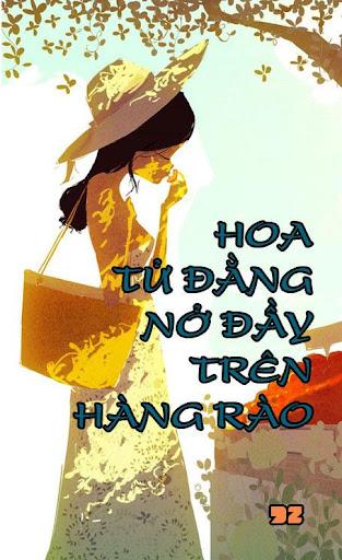 Hoa Tử Đằng nở đầy hàng rào