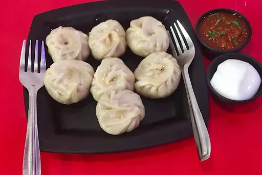 Veg Steamed Momos [7 Pieces]