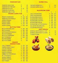 Alfa Foods menu 1