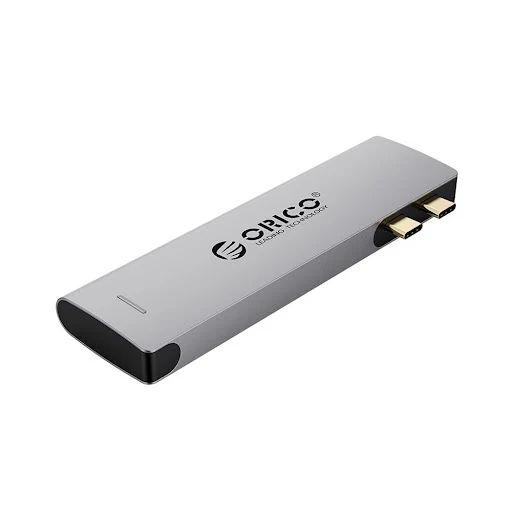 Hub Type C sang HDMI/ USB 3.0/ Type C Orico 2CT-5H-GY