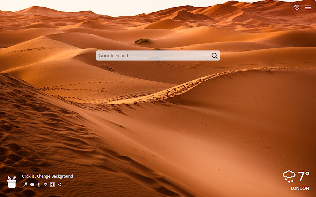 Sahara New Tab, Wallpapers HD