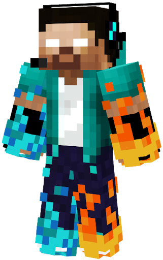 Cool Herobrine Skin - Colaboratory