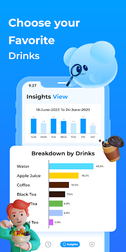 Screenshot Water Tracker - Drink Reminder