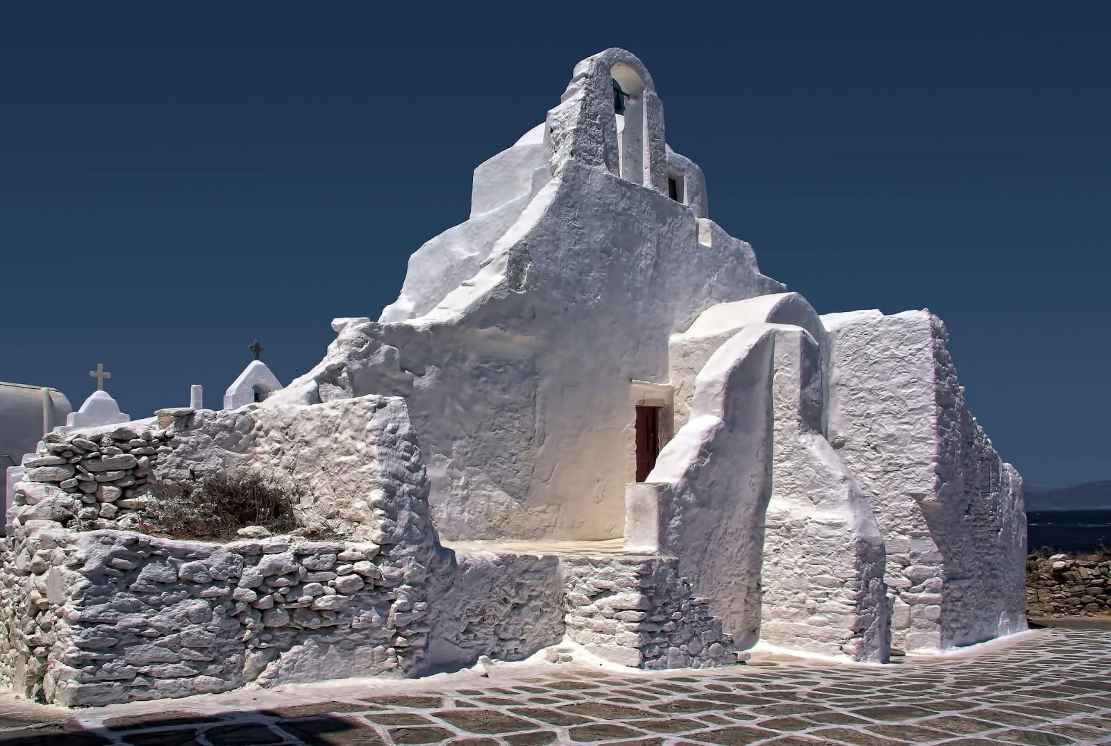 Church of Panagia Paraportiani, Our Lady of the Side Gate, Mykonos, Greece