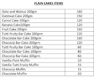 Toostee's Cakes And Bakes menu 2