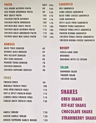 Shiv Shakti Restaurant menu 1