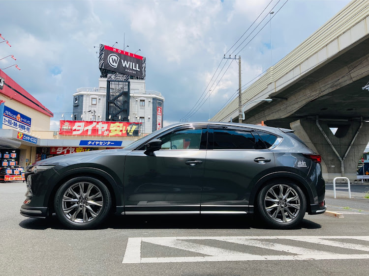 CX-5の25T・純正ホイール・EGリップ・いい感じ！に関するカスタム事例の投稿画像1枚目