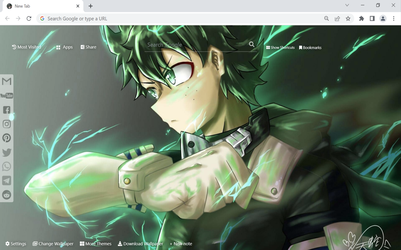 Deku Wallpaper Preview image 3