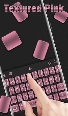 Textured Pink Keyboard Themeのおすすめ画像3