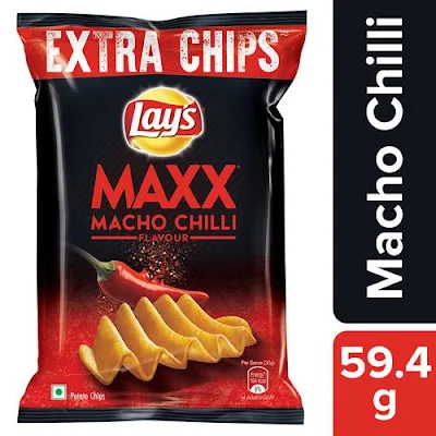 Lays Maxx Peppery Cheddar 57 Gm