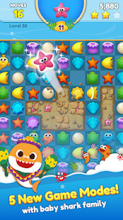 Baby Shark Match: Ocean Jam Screenshot