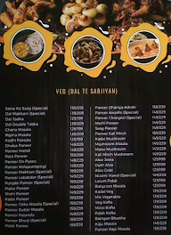 Punjabi Unplugged menu 7