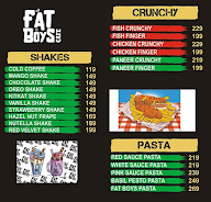 Fat Boys Cafe menu 2