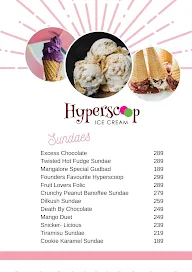 Hyperscoop Natural And Premium Ice Creams menu 2