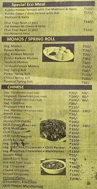 Garg Sweets Family Restaurant menu 2