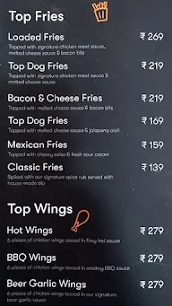 Top Dog menu 1