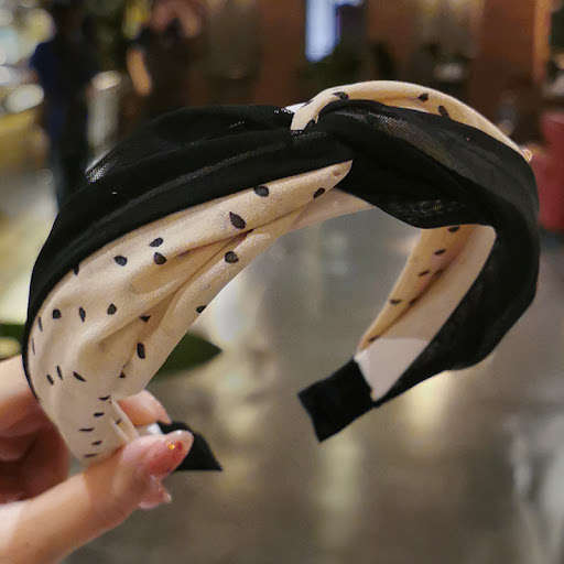 Title 3, Bandeau en tissu à motif vague pour femmes, élé...