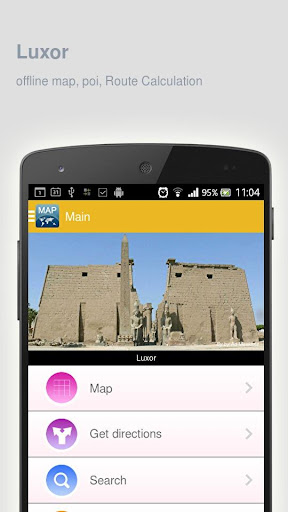 Luxor Map offline