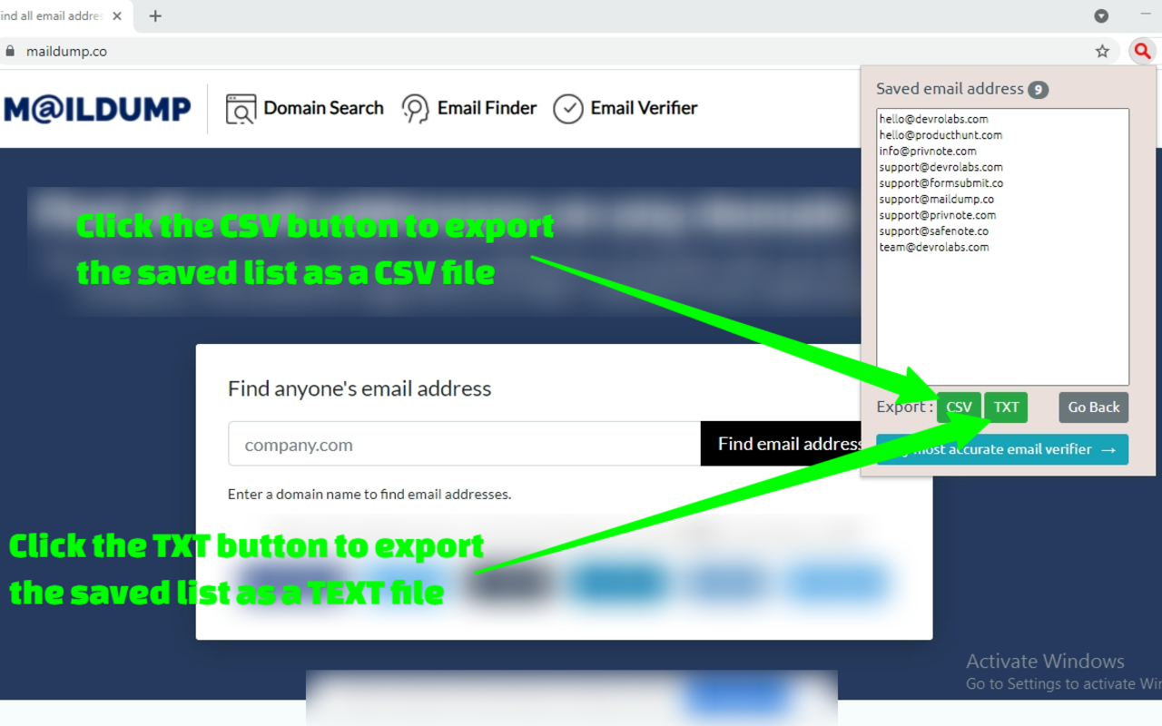 Email Finder Preview image 3