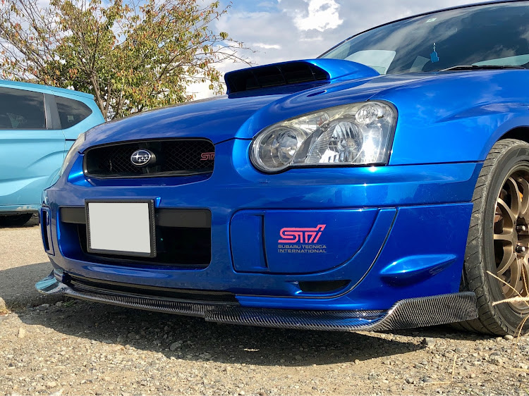 Carbon House フロントリップスポイラー T2 (インプレッサ WRX STI GDB