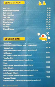 Haldiram's Sweets and Namkeen menu 3