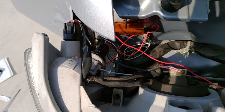 ハイゼットカーゴのLEDウインカー・ウィポジ化・中華製・ポジションランプ眩しい・wwwに関するカスタム事例の投稿画像6枚目