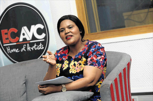 TOUGH TIMES: Singer Nosiviwe is one of the artists signed to the Eastern Cape Audio Visual Centre, whose staff and musicians face an uncertain future due to a lack of finances Picture: SINO MAJANGAZA