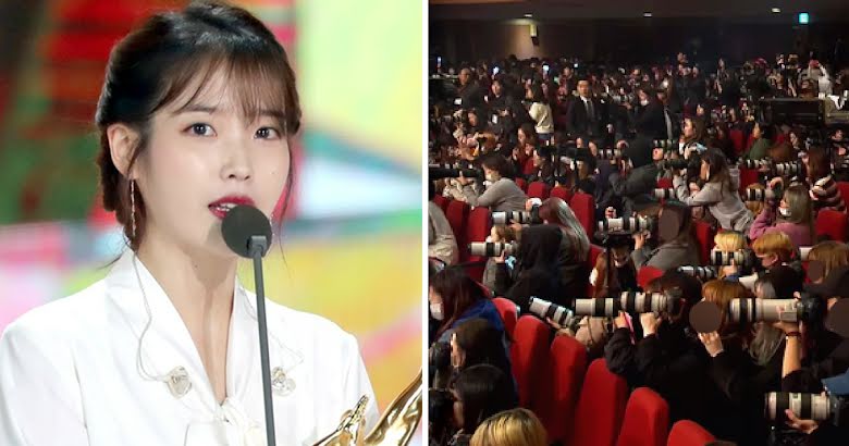 Rude Fans Scream While Iu Gives Heart Breaking Speech Over Jonghyuns Death