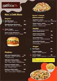 Nans Cafe menu 1