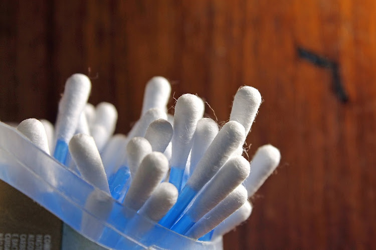 Ear cotton swabs. File picture