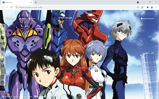 Neon Genesis Evangelion Fons de pantalla