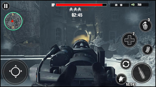 World War Gunner Guns Simulation Game