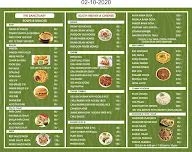 The Sanctuary menu 1