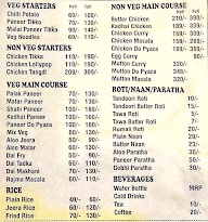 Seven Vyanjan Restaurant menu 3