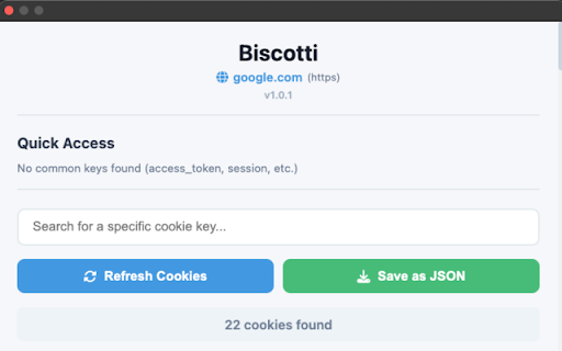 Biscotti screenshot 1