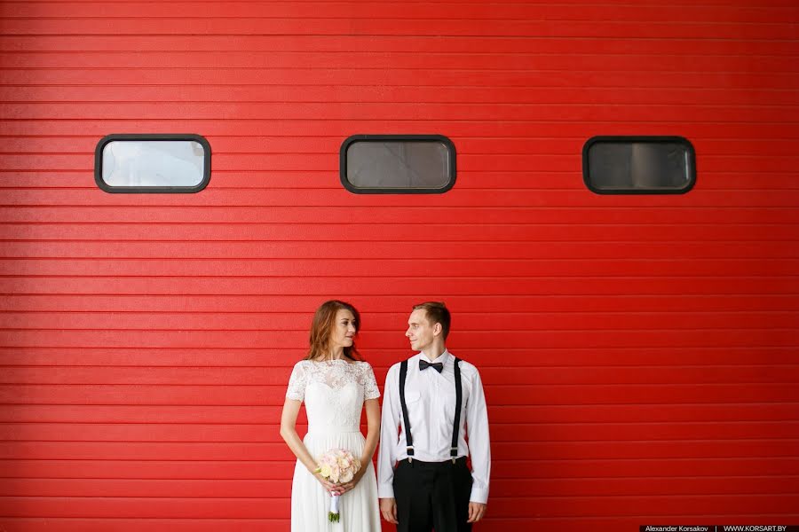 Fotógrafo de casamento Aleksandr Korsakov (korsar). Foto de 12 de setembro 2017