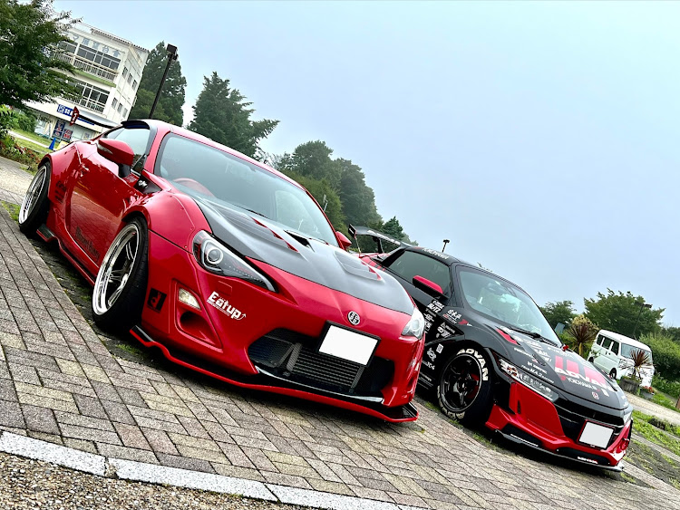 S660の日本平へドライブ🚗=3・ムッチムチコラボで📱パシャリ・富士山🗻コラボ・久しぶりのコラボで📱パシャリありがとうございます😊・いっぷくショットに関するカスタム事例の投稿画像7枚目